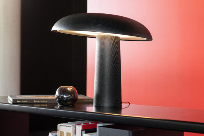 classicon forma table lamp black paris shelf photo
