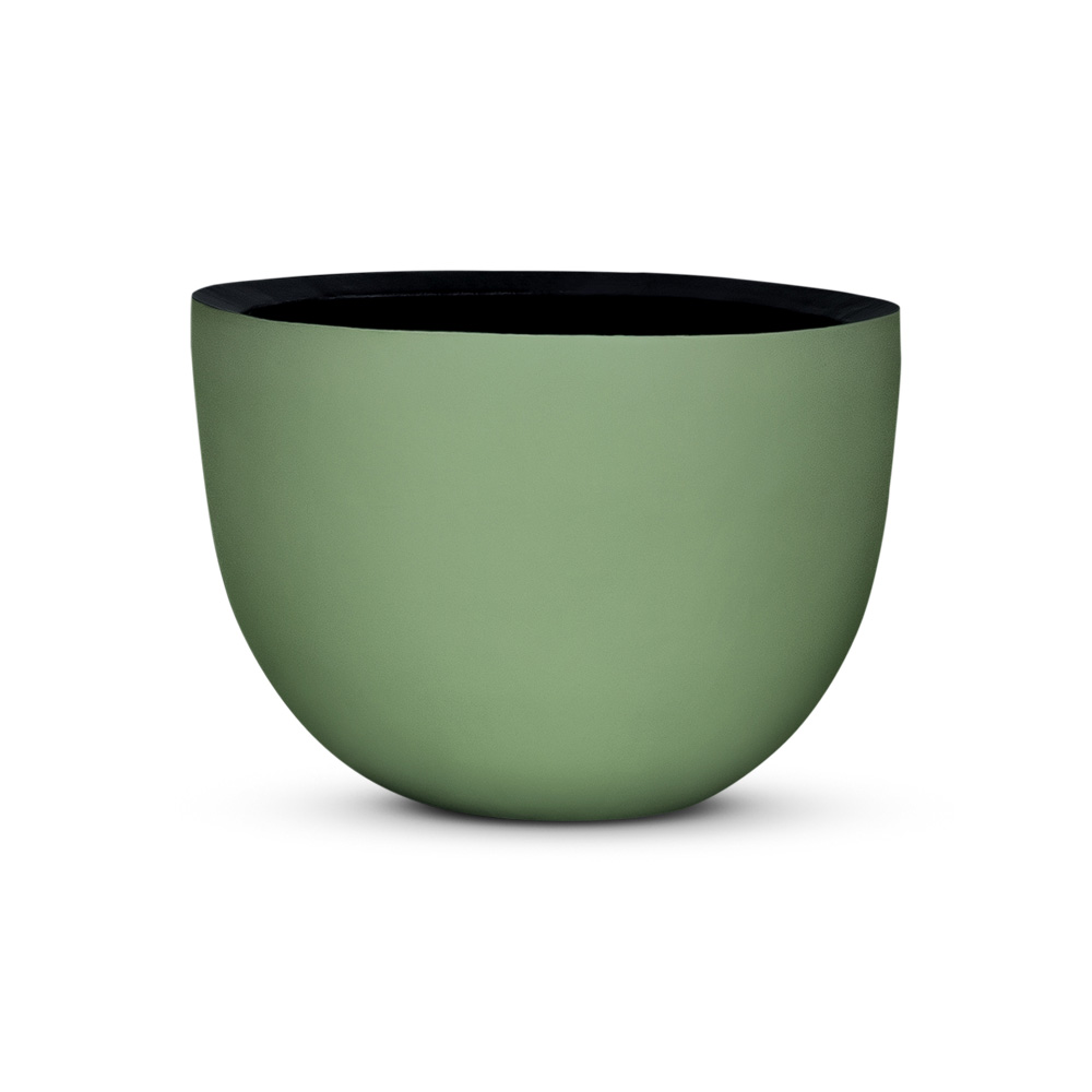 Domani_ESMA_AXEL_TAXP120_GREEN Axel Outdoor Planter - Image 1