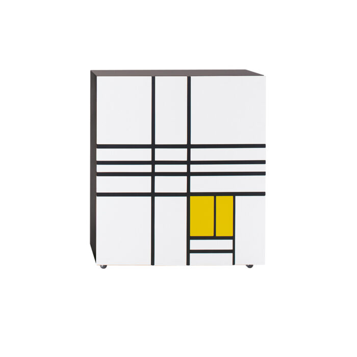 Homage To Mondrian Storage Unit - Image 5