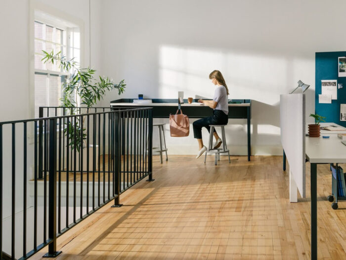 OE1 Communal Office Desk - Image 4