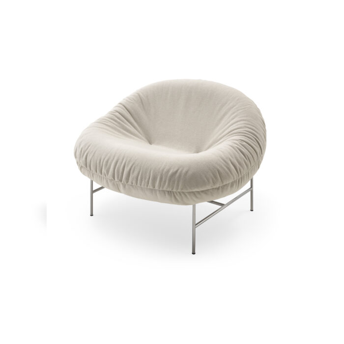Perron Bun Armchair & Pouf - Image 4