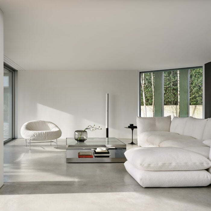Perron Bun Armchair & Pouf - Image 3