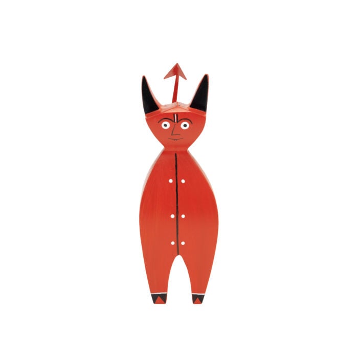Wooden Doll Little Devil Dekoratif Obje - Görsel 2